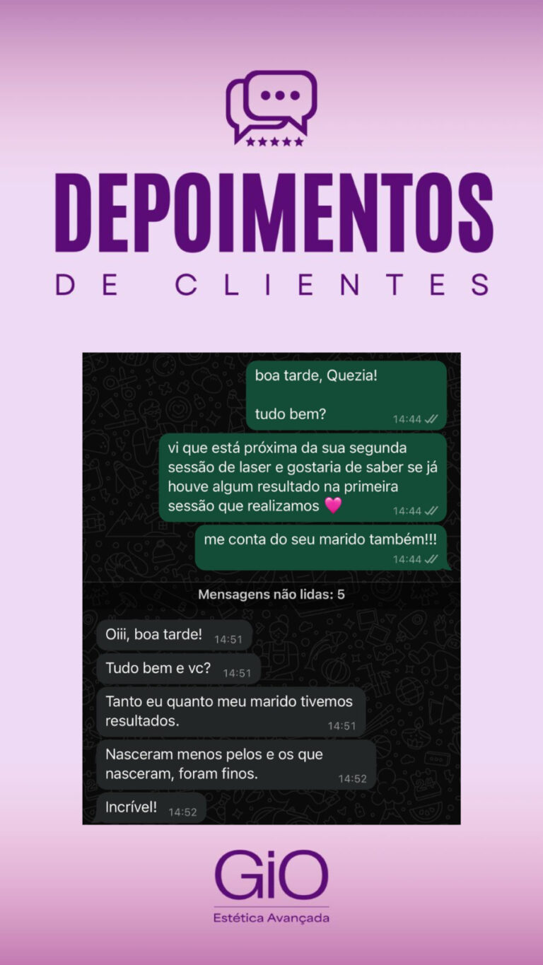 Depoimento Laser